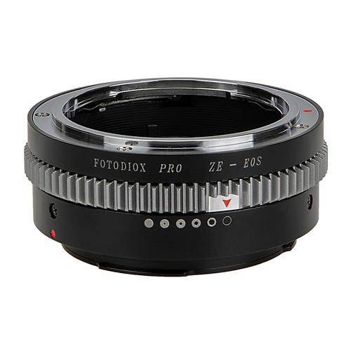 Pro 렌즈 마운트 어댑터-Mamiya 35mm (ZE) SLR 렌즈에서 Canon EOS (EF, EF-S) 장착 SLR 카메라 본체, 조리개 조절 다이얼 내장