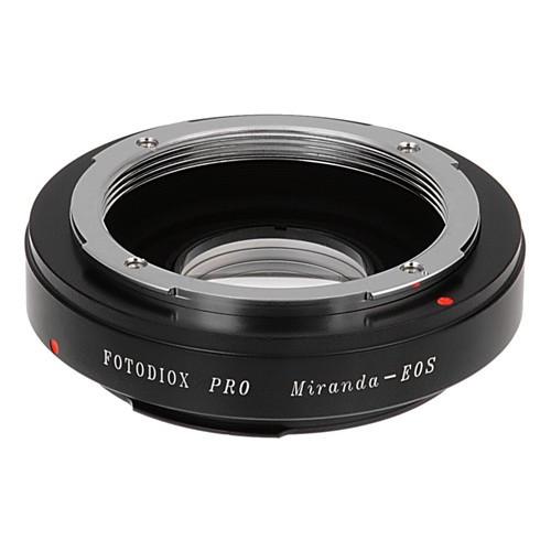 Pro 렌즈 마운트 어댑터-Miranda (MIR) SLR 렌즈에서 Canon EOS (EF, EF-S) 마운트 SLR 카메라 본체, 초점 확인 칩 포함
