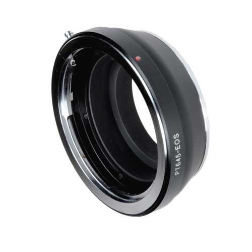 Pro 렌즈 장착 어댑터  - 펜탁스 645(P6645)SLR렌즈를 캐논 EOS(EF, EF-S) SLR카메라 에 장착합니다.