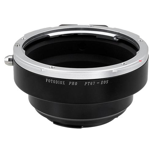 Pro 렌즈 마운트 어댑터 - Pentax 6x7 (P67, PK67) SLR MOUNT 렌즈 Canon EOS (EF, EF-S)  SLR 카메라 본체를 장착
