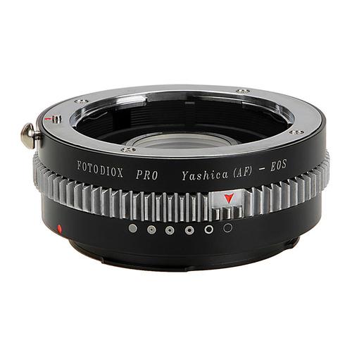 Pro 렌즈 마운트 어댑터-Yashica 230 AF SLR 렌즈 - 캐논 EOS (EF, EF-S) 마운트 SLR 카메라 본체 - 조리개 컨트롤 다이얼 내장- Pro 렌즈 마운트 어댑터