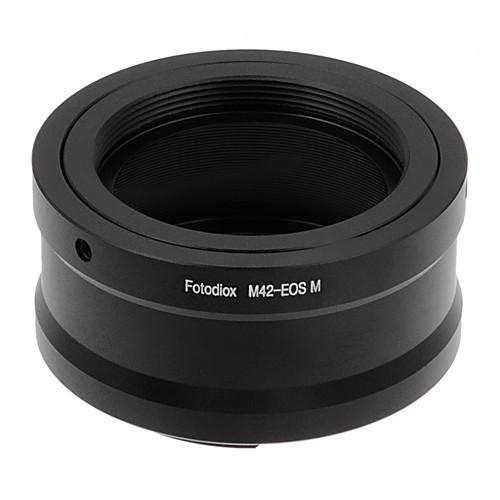 렌즈 마운트 어댑터-M42 나사 고정 SLR 렌즈 - Canon EOS M (EF-M 마운트) Mirrorless 카메라 본체