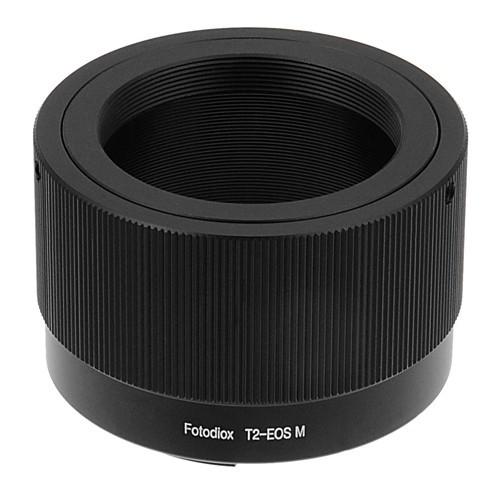 렌즈 마운트 어댑터-T 마운트 (T / T-2) 나사 장착 SLR 렌즈를 캐논 EOS M (EF-M 마운트) 미러리스 카메라 본체