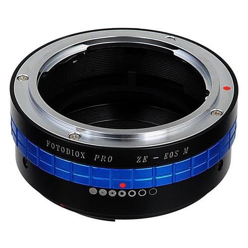 Pro 렌즈 마운트 어댑터 -캐논 EOS M (EF-M 마운트)에 Mamiya 35mm (ZE) SLR 렌즈 장착 조리개 컨트롤 다이얼이있는 미러리스 카메라 본체