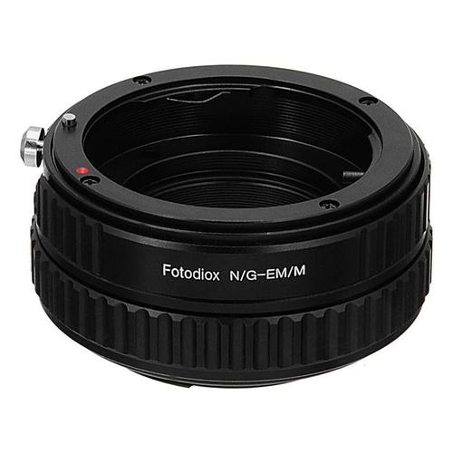 Pro 렌즈 메크로 어댑터 -Nikon F 마운트 G- 타입 D / SLR 렌즈 - 캐논 EOS M (EF-M 마운트) 가변 초점이있는 미러리스 카메라 바디