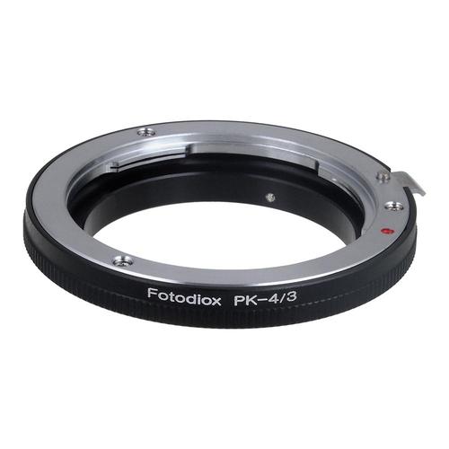 Pentax K 마운트 (PK) SLR 렌즈와 Olympus 4/3 (OM4 / 3 또는 4/3) 마운트 Mirrorless 카메라 바디