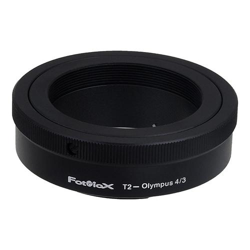 T-Mount (T / T-2) 나사 고정 SLR 렌즈를 Olympus 4/3 (OM4 / 3 또는 4/3) 마운트 Mirrorless 카메라 본체