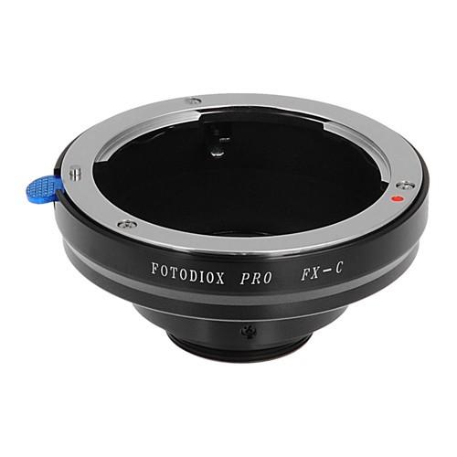 Pro 렌즈 어댑터 -후지 Fujica X-Mount 35mm (FX35) SLR 렌즈 - C 마운트 (1 &quot;나사 장착) Cine &amp; CCTV 카메라 본체