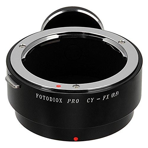 Pro 렌즈 마운트 어댑터 -Contax / Yashica (CY) SLR 렌즈 - Fujifilm Fuji X- 시리즈 Mirrorless 카메라 본체-