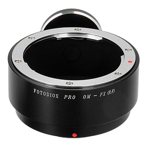Pro 렌즈 마운트 어댑터 -Olympus Zuiko (OM) 35mm SLR 렌즈 - Fujifilm Fuji X- 시리즈 Mirrorless 카메라 본체-