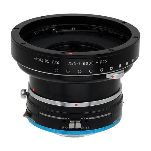 Rollei 6000 (Rolleiflex) 시리즈 렌즈 - Fujifilm Fuji X 시리즈 Mirrorless 카메라 바디-쉬프트 어댑터