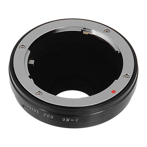 Pro 렌즈 어댑터 -Olympus OM 35mm SLR 렌즈 - C 마운트 (1 &quot;나사 장착) Cine &amp; CCTV 카메라 본체