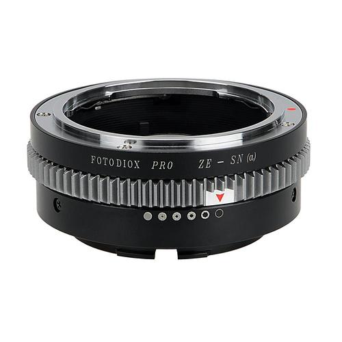소니 알파 A 마운트 (및 미놀타 AF) 마운트 SLR 카메라 본체에 Mamiya 35mm (ZE) SLR 렌즈
