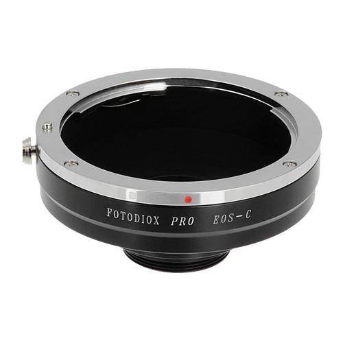 Pro 렌즈 장착 어댑터-Canon EOS (EF / EF-S) D / SLR 렌즈 - C 마운트 (1 &quot;나사 장착) Cine &amp; CCTV 카메라 본체