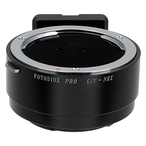 Pro 렌즈 마운트 어댑터 - Contax / Yashica (CY) SLR 렌즈 - 소니 알파 E- 마운트 미러리스 카메라 본체