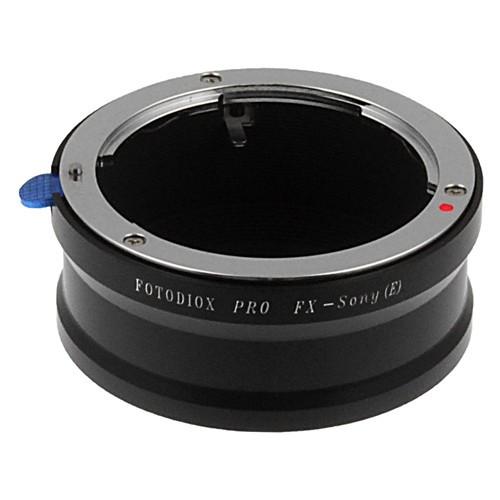 프로 렌즈 마운트 어댑터 - Fuji Fujica X-Mount 35mm (FX35) SLR 렌즈 - 소니 알파 E- 마운트 미러리스 카메라 본체