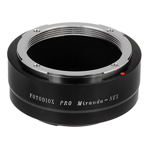 Pro 렌즈 장착 어댑터 - Miranda (MIR) SLR 렌즈 - Sony Alpha E- 마운트 Mirrorless 카메라 본체