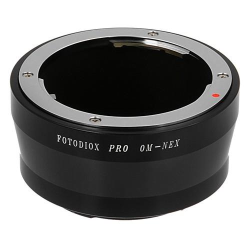 Pro 렌즈 마운트 어댑터 - Olympus Zuiko (OM) 35mm SLR 렌즈 - 소니 알파 E- 마운트 미러리스 카메라 본체