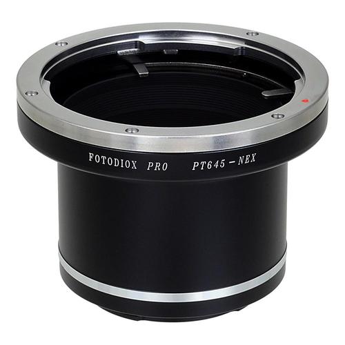 Pro 렌즈 장착 어댑터 - Pentax 645 (P645) Sony SLR 렌즈를 Sony Alpha E-Mount Mirrorless 카메라 본체에 장착