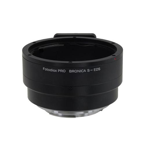 Pro 렌즈 장착 어댑터 - Bronica S SLR 렌즈에서 Canon EOS (EF, EF-S) 장착 SLR 카메라 본체, 초점 확인 칩 포함