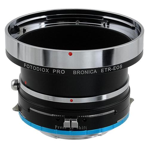 Pro Shift 렌즈 마운트 어댑터 -  Bronica ETR 마운트 Sony SLR 렌즈를 Sony E-mount mirrorless 카메라에 장착합니다.