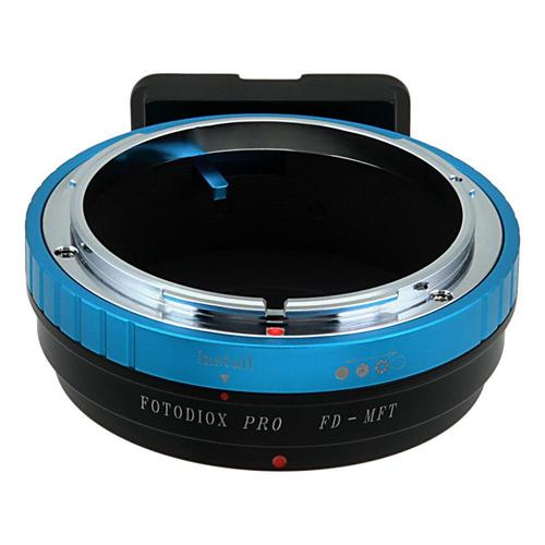 Pro 렌즈 마운트 어댑터 - Canon FD &amp; FL 35mm SLR 렌즈 - Micro Four Thirds (MFT, M4 / 3) 마운트 미러리스 카메라 본체, 조리개 조절 다이얼 내장