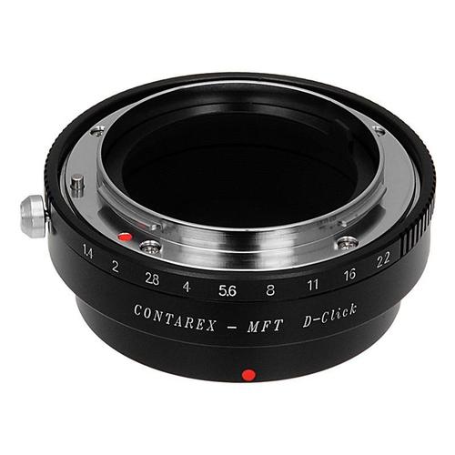 Pro 렌즈 장착 어댑터 - Contarex (CRX 장착) SLR 렌즈 - Micro Four Thirds (MFT, M4 / 3) 장착 Mirrorless 카메라 본체, 조리개 조절 다이얼 내장