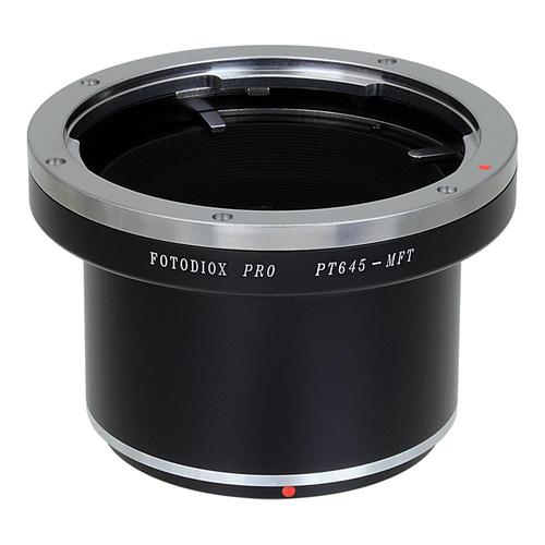  Pro 렌즈 장착 어댑터 - Pentax 645 (P645) 장착 렌즈 - Micro Four Thirds (MFT, M4 / 3) 마운트 Mirrorless 카메라 본체
