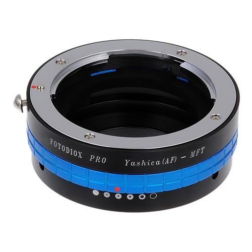  Pro 렌즈 마운트 어댑터 - Yashica 230 AF SLR 렌즈와 Micro Four Thirds (MFT, M4 / 3) 마운트 Mirrorless 카메라 바디, 조리개 컨트롤 다이얼 내장