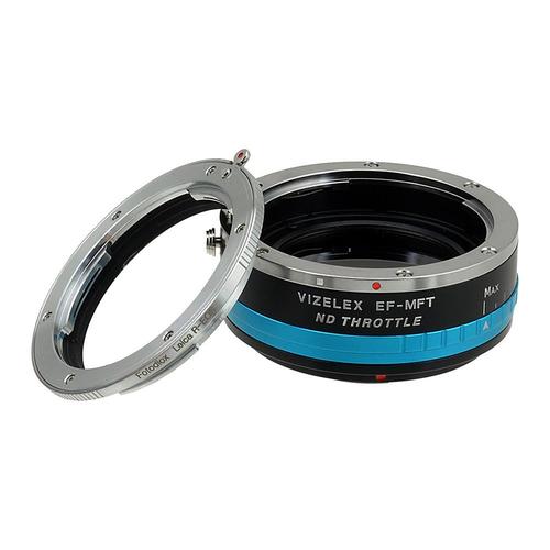 Vizelex ND 스로틀 렌즈 마운트 어댑터 - Leica R SLR 렌즈 - Micro Four Thirds (MFT, M4 / 3) Mount Mirrorless 카메라 본체, 가변 식 ND 필터 (1 ~ 8 스톱)