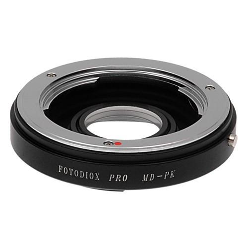 Pro 렌즈 장착 어댑터 - Minolta Rokkor (SR / MD / MC) SLR 렌즈 - Pentax K (PK) 마운트 SLR 카메라 본체