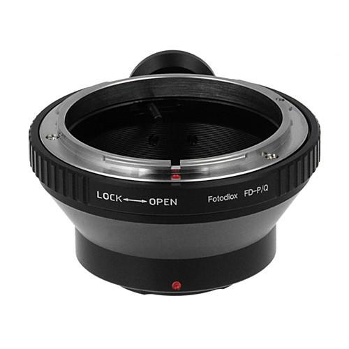 렌즈 마운트 어댑터 - Canon FD &amp; FL 마운트 35mm SLR 렌즈 - Pentax Q (PQ) 마운트 Mirrorless 카메라 본체