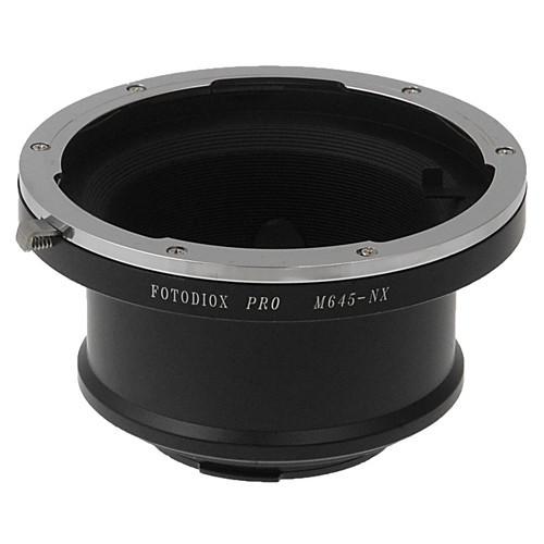 Pro 렌즈 마운트 어댑터 - Mamiya 645 (M645) 마운트 렌즈 - Samsung NX Mount Mirrorless 카메라 본체