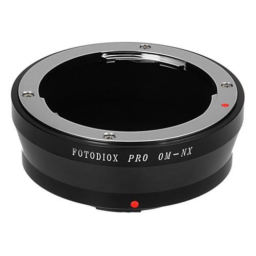 Pro 렌즈 마운트 어댑터 - Olympus Zuiko (OM) 35mm SLR 렌즈 - Samsung NX Mount Mirrorless 카메라 본체