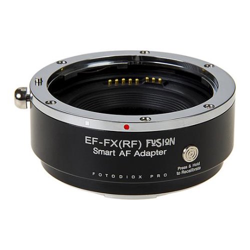 Fotodiox Pro 융착 어댑터, 스마트 AF 어댑터 - Canon EOS (EF / EF-S) D / SLR 렌즈와 호환, 전자동 기능을 갖춘 Fujifilm X 시리즈 미러리스 카메라