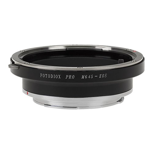 Fotodiox Pro 렌즈 마운트 어댑터-Canon EOS (EF, EF-S) 마운트 SLR 카메라 본체에 대한 Mamiya 645 (M645) 마운트 렌즈