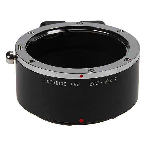 Canon EOS (EF / EF-S) D / SLR 렌즈와 Nikon Z-Mount 미러리스 카메라 바디와 호환되는 Fotodiox Pro 렌즈 마운트 어댑터