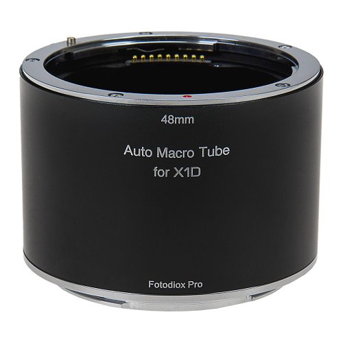 Fotodiox Pro 자동 매크로 확장 튜브, 48mm 섹션-익스트림 클로즈업 사진을위한 Hasselblad XCD 마운트 미러리스 디지털 카메라 용