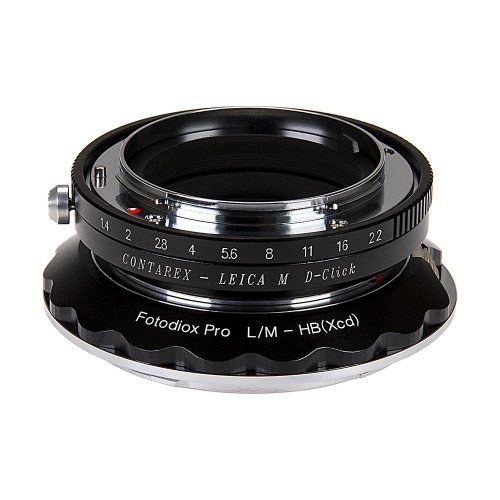 Fotodiox Pro 렌즈 마운트 이중 어댑터, Contarex (CRX-Mount) SLR 및 Leica M 거리계 렌즈-Hasselblad XCD 마운트 미러리스 디지털 카메라 시스템 (예 : X1D-50c 등)
