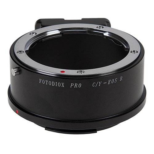 Contax / Yashica (CY) SLR 렌즈와 Canon RF (EOS-R) 마운트 미러리스 카메라 바디와 호환되는 Fotodiox Pro 렌즈 마운트 어댑터