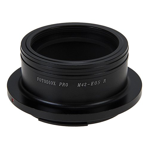 M42 나사 마운트 SLR 렌즈와 호환되는 Fotodiox Pro 렌즈 마운트 어댑터-Canon RF (EOS-R) 마운트 미러리스 카메라 바디