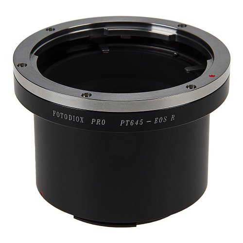 Pentax 645 (P645)와 SLR   렌즈 마운트와 Canon RF (EOS-R) 마운트 미러리스 카메라에 호환되는 아답터