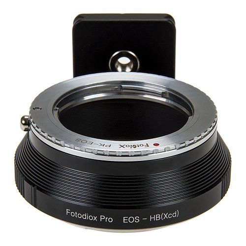 Fotodiox Pro 렌즈 마운트 더블 어댑터, Pentax K 마운트 (PK) SLR 및 Canon EOS (EF / EF-S) D / SLR 렌즈-Hasselblad XCD 마운트 미러리스 디지털 카메라 시스템 (예 : X1D-50c 등)