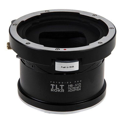 Fotodiox Pro TLT ROKR 렌즈 어댑터-틸트 / 시프트 동작이 내장 된 Hasselblad V-Mount SLR 렌즈와 Hasselblad XCD 마운트 디지털 카메라와 호환