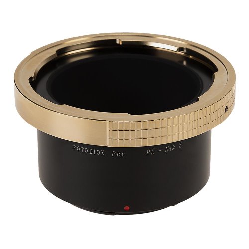 Nikon Z-Mount 미러리스 카메라 바디에 Arri PL (Positive Lock) 마운트 렌즈와 호환되는 Fotodiox Pro 렌즈 마운트 어댑터