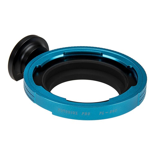 Fotodiox Pro 렌즈 마운트 어댑터 - Arri PL(Positive Lock) 마운트 렌즈 to Canon EOS(EF, EF-S) 마운트 SLR 카메라 본체(블루 링)