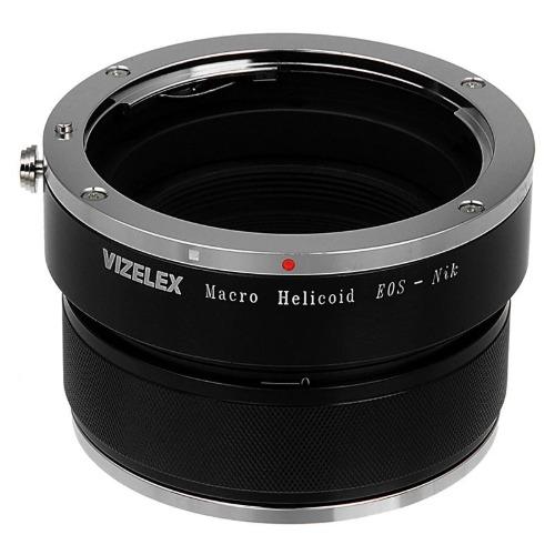 Vizelex Macro Focusing Helicoid - Canon EOS Lens to Nikon Body, 가변 배율 Helicoil