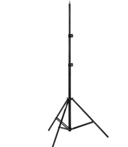 Fotodiox 헤비 듀티 스튜디오 라이트 스탠드 FX-807, 스튜디오 스트로브용 스프링 쿠션이 있는 10피트 스탠드, 조명 기구
