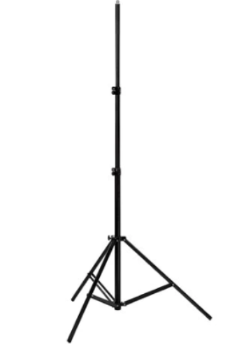 Fotodiox 헤비 듀티 스튜디오 라이트 스탠드 FX-806, 스튜디오 스트로브용 스프링 쿠션이 있는 8.25피트 스탠드, 조명 기구