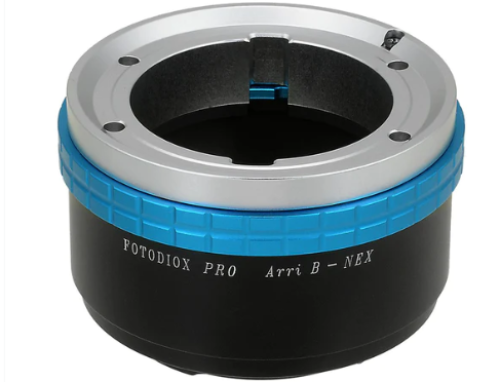 Fotodiox Pro 렌즈 마운트 어댑터 - Sony Alpha E-마운트 미러리스 카메라 본체에 Arri Bayonet(Arri-B) 마운트 SLR 렌즈